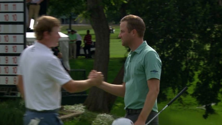 Chris Kirk's clutch putt wins the Crowne Plaza Invitational