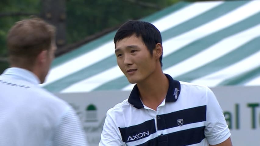 Danny Lee wins in playoff at The Greenbrier Classic