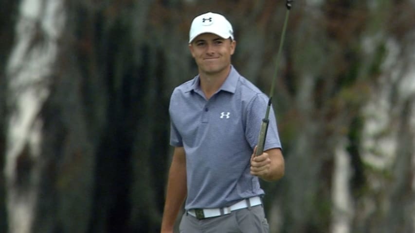 Jordan Spieth wins the Hero World Challenge