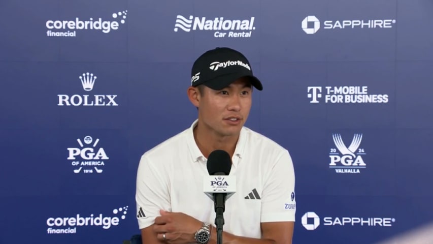 Collin Morikawa’s interview after Round 3 of PGA Championship