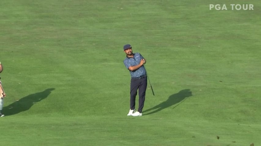 J.J. Spaun sticks approach to set up birdie at Boise Open