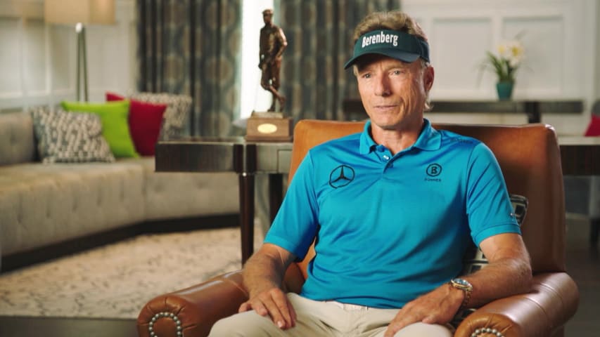 Bernhard Langer reflects on being a Payne Stewart Award winner