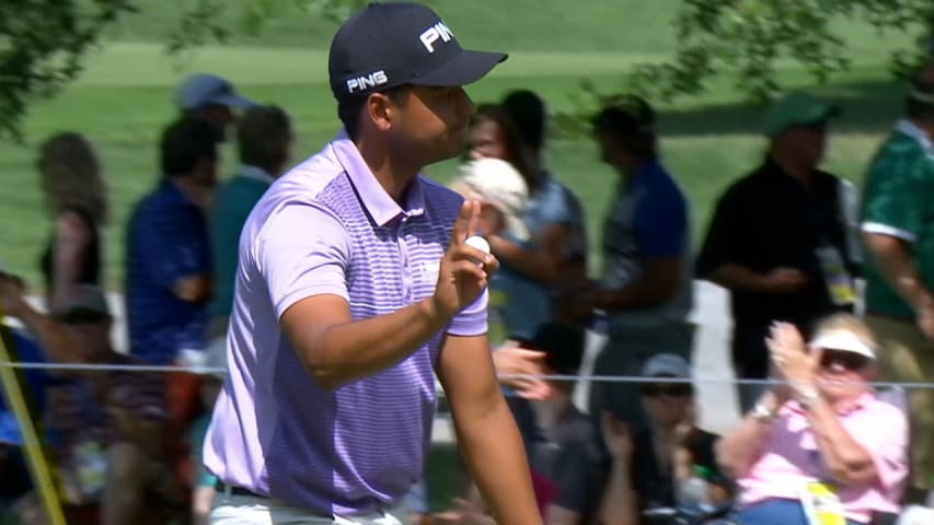 Sebastian Munoz's solid approach sets up kick-in birdie at The Greenbrier