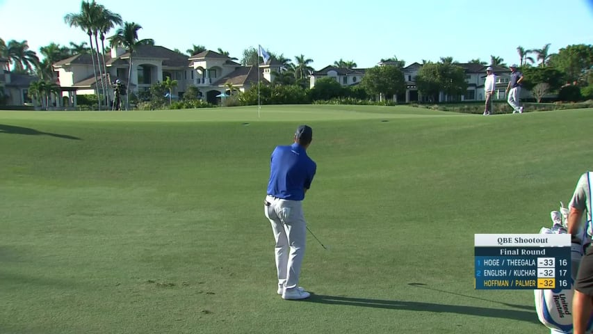 Ryan Palmer's clutch birdie hole-out at QBE Shootout