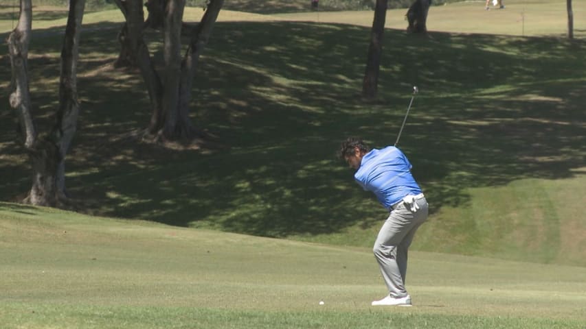 Nelson Ledesma's quality wedge play is the Shot of the Day 