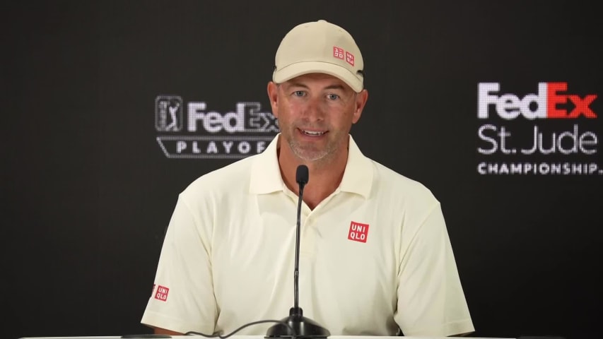 Adam Scott on importance of good performance in FedExCup Playoffs