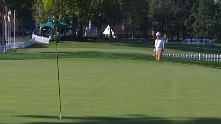 Keith Mitchell's eagle bunker blast is the Shot of the Day