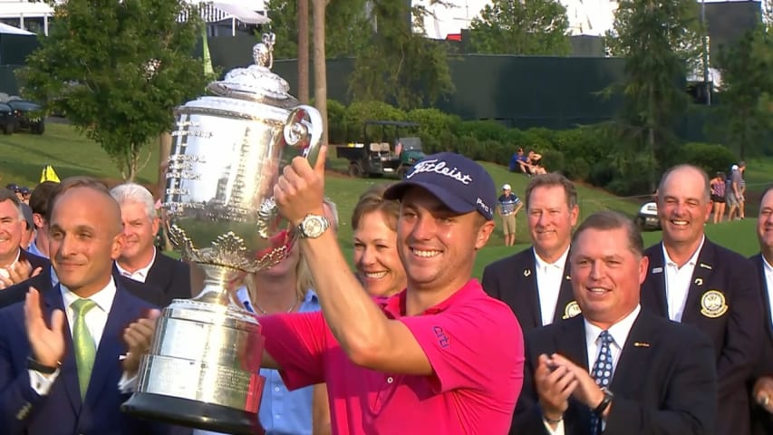 Justin Thomas' big win at the PGA Championship