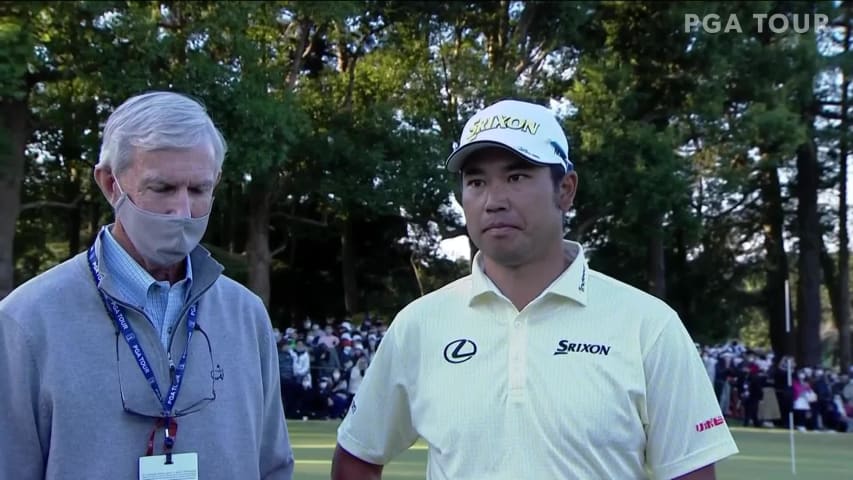 Hideki Matsuyama speaks following victory at ZOZO CHAMPIONSHIP