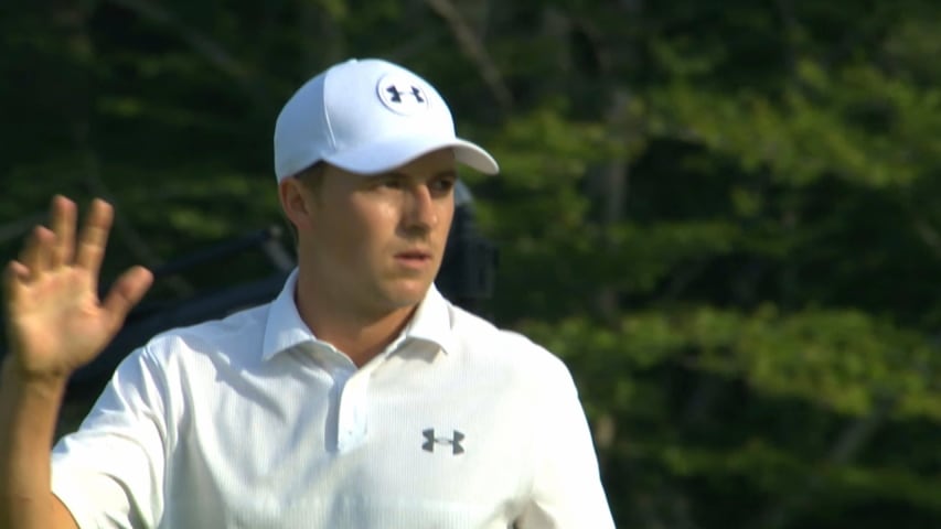 Jordan Spieth delivers with massive par at THE NORTHERN TRUST 