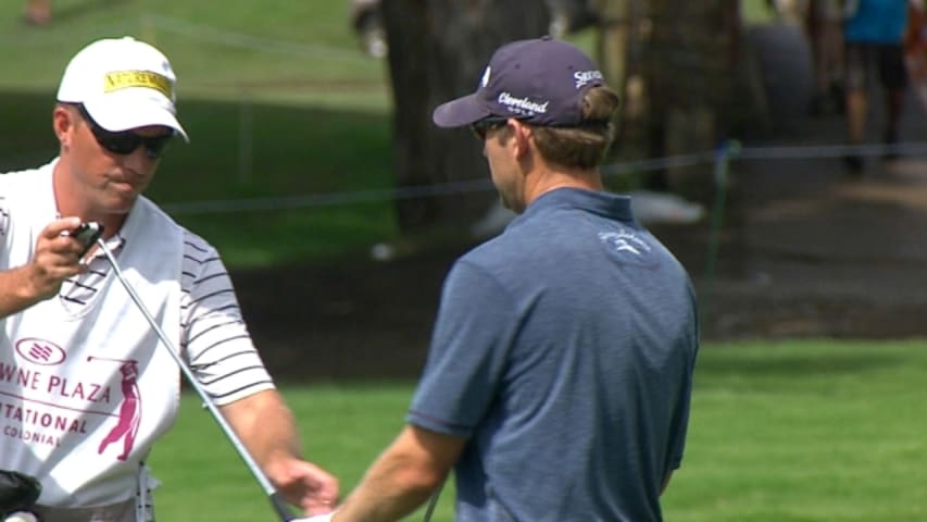 George McNeill’s dialed in approach yields tap-in birdie at Crowne Plaza