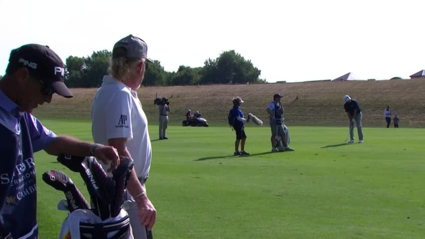 Steve Stricker's dialed in at Sanford International