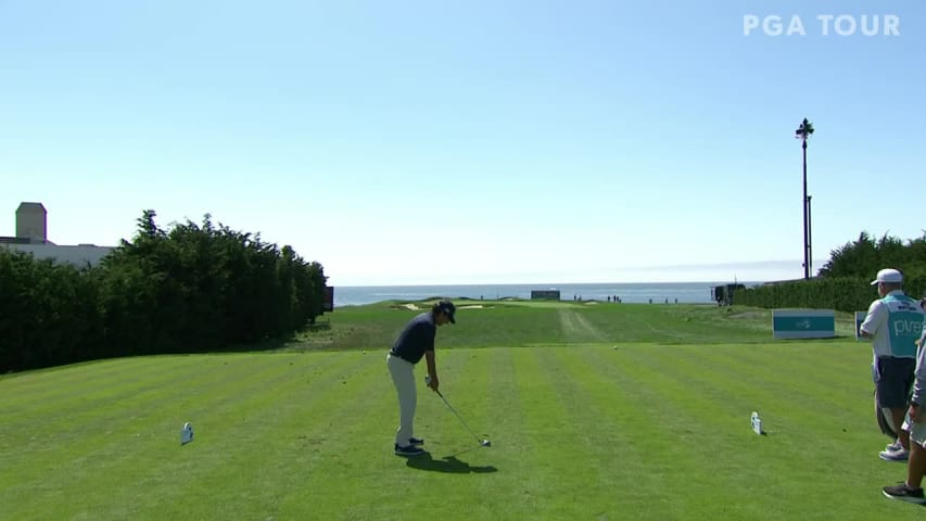 Billy Andrade makes birdie on No. 17 in Round 3 at Pure Insurance