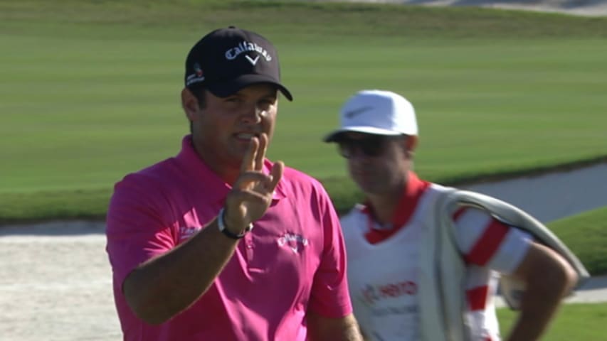 Patrick Reed finishes Round 4 with a birdie at Hero World Challenge