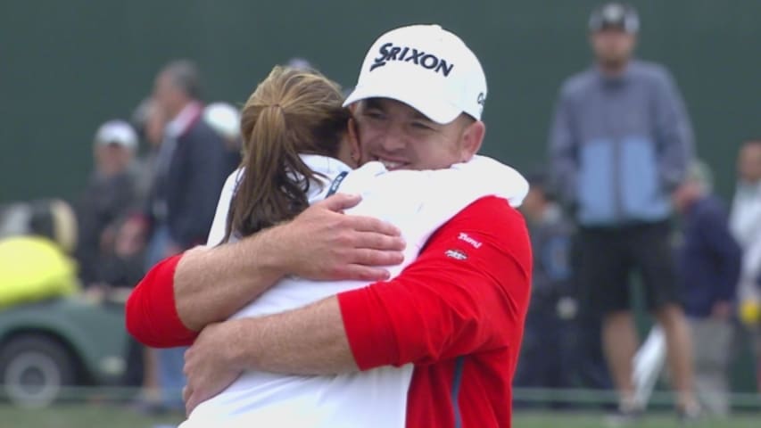 J.B. Holmes survives playoff to win the Shell Houston Open