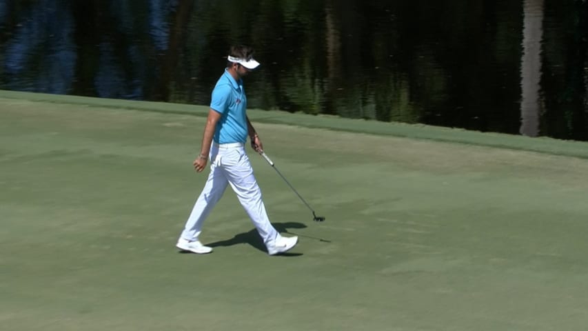 Brett Drewitt's solid birdie putt at Web.com Tour Championship