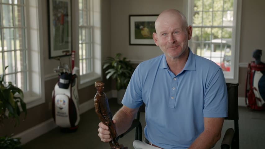 Brandt Snedeker surprised with PGA TOUR's Payne Stewart Award