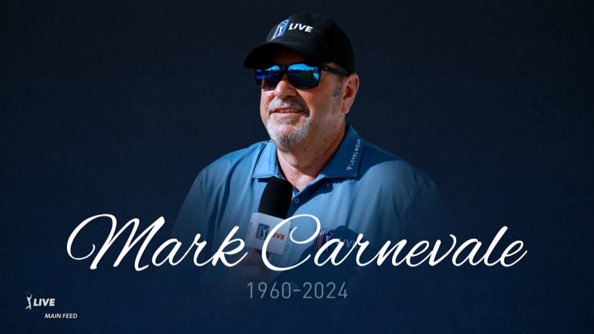 Honoring the life of PGA TOUR legend Mark Carnevale