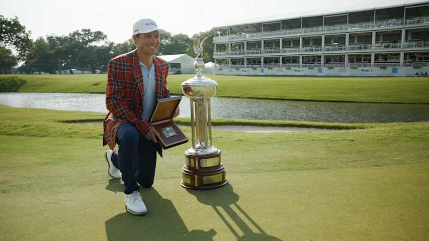 Mic’d up with Charles Schwab Challenge winner Ben Griffin