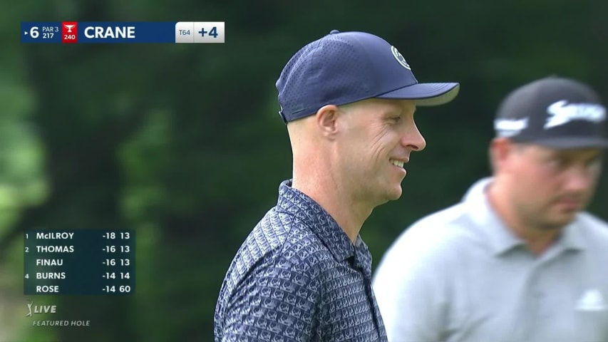 Ben Crane sinks a 50-foot birdie putt at RBC Canadian