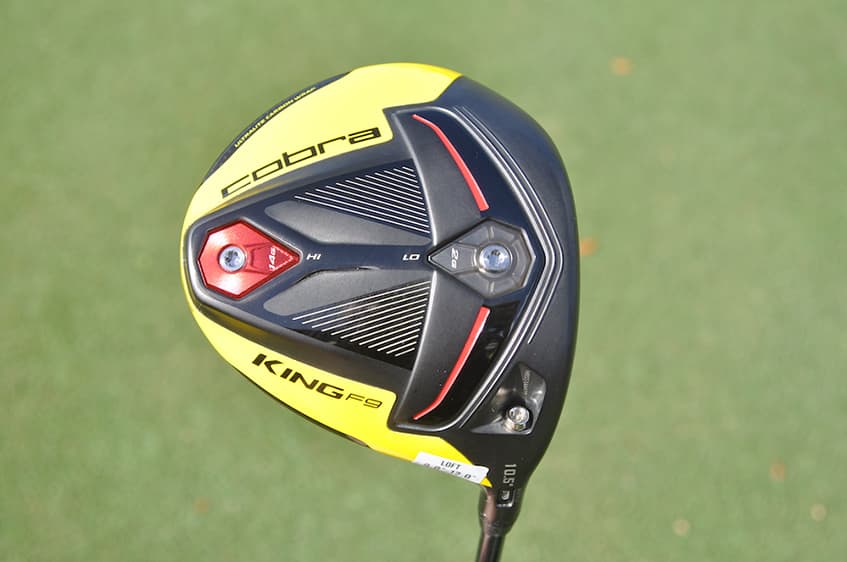 First Look: Cobra's King F9 Speedback driver, fairway woods and