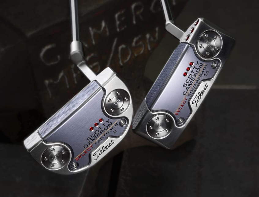 Scotty Cameron's new Select Fastback 2 and Squareback 1.5 putters