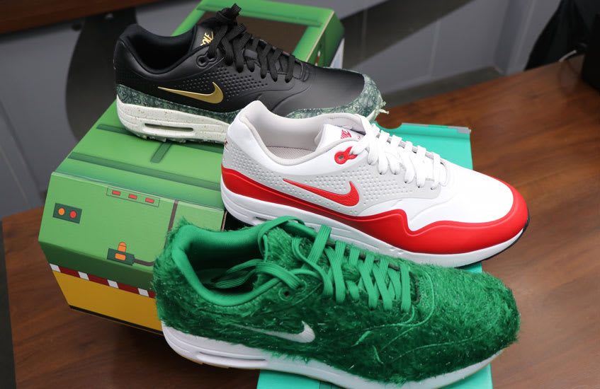 Nike's “Lawn Party Pack” shoes for the 2019 Waste Management Open - PGA