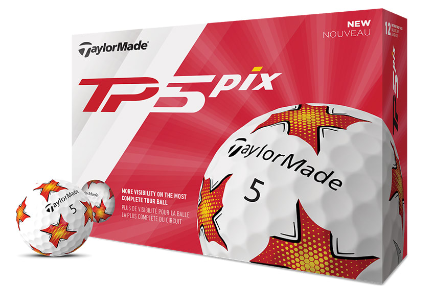 TaylorMade unveils new TP5 Pix golf balls for visibility and