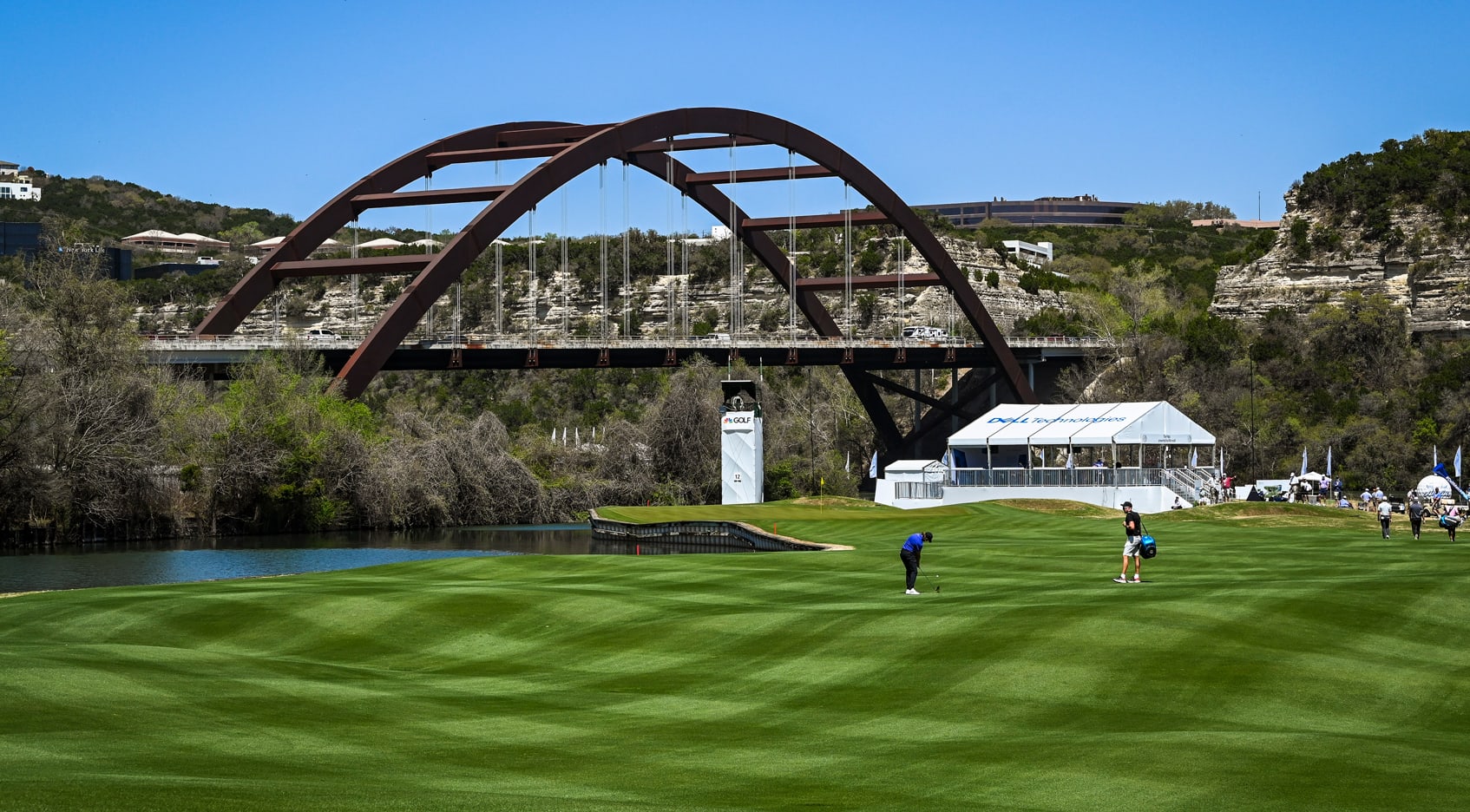 SOUND ON! Joaquin Niemann hits STUNNING wedge for hole-out eagle at The  Players