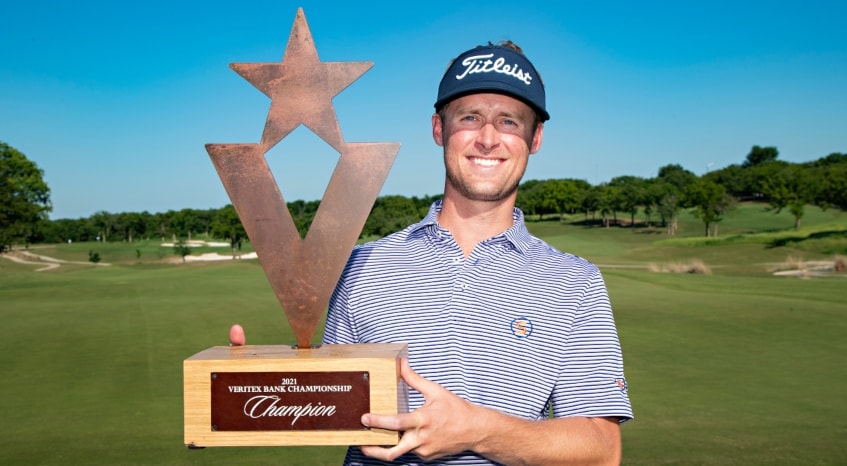 Tyson Alexander Cards Final round 64 To Win Veritex Bank Championship 