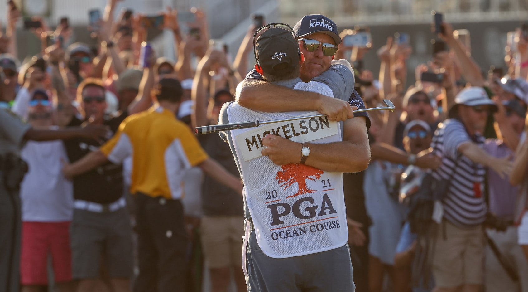 Phil Mickelson wins PGA Championship to oldest major champion