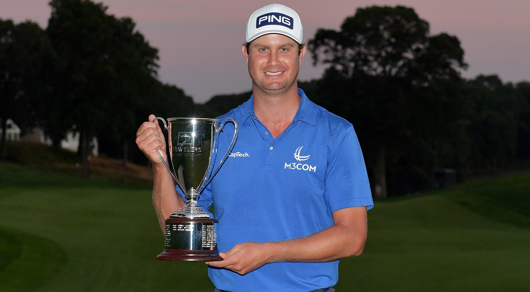 Harris English wins Travelers Championship in historic playoff PGA TOUR