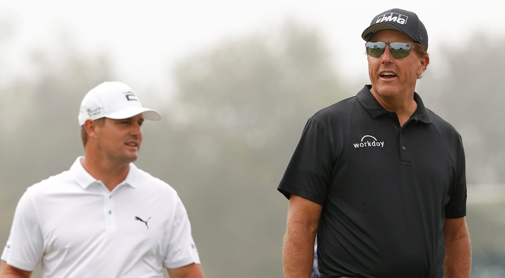 Tuesday, July 6: Phil Mickelson and Tom Brady vs. Bryson