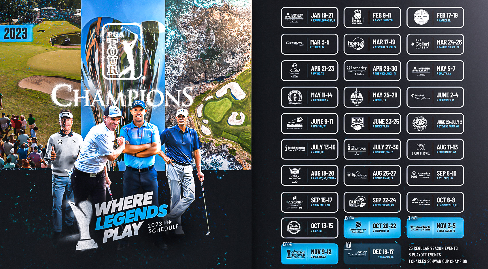 Pga Tour Schedule 2022