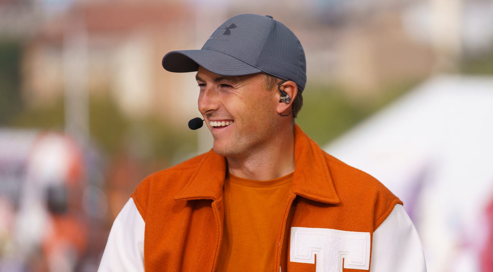 Jordan Spieth appears on College GameDay PGA TOUR