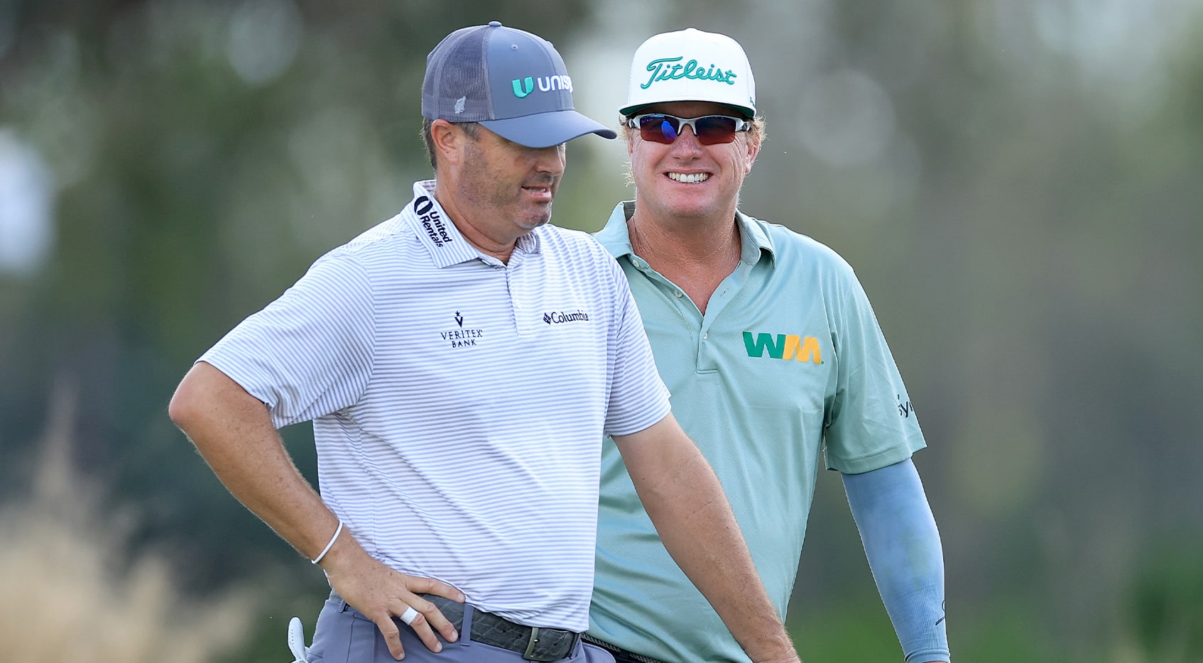 Charley Hoffman, Ryan Palmer lead by two at QBE Shootout