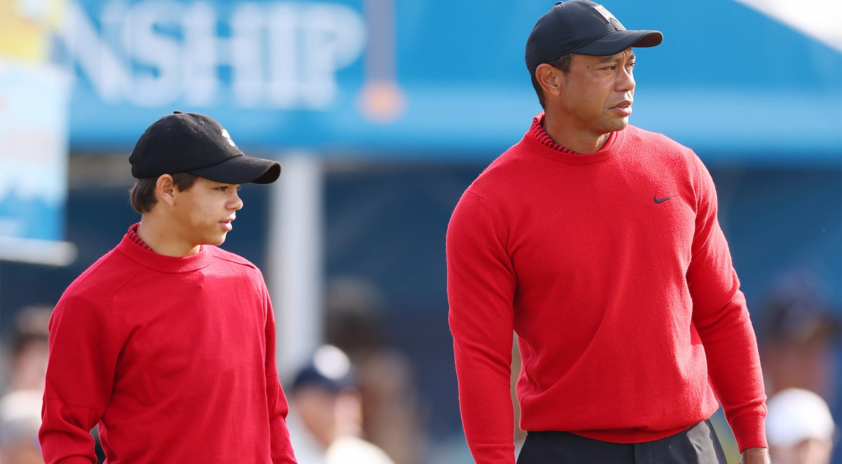 Tiger and Charlie Woods finish T8 at the PNC Championship