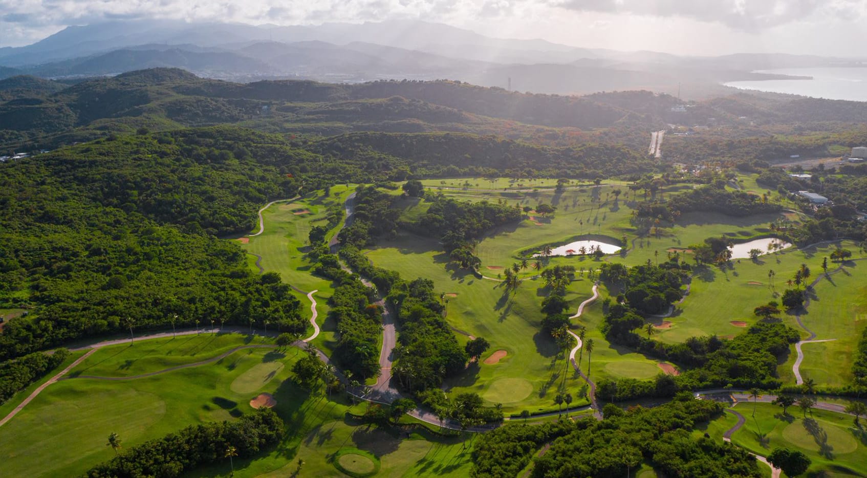 A scenic view of El Conquistador Golf Club. (Courtesy  Puerto Rico Tourism Authority)