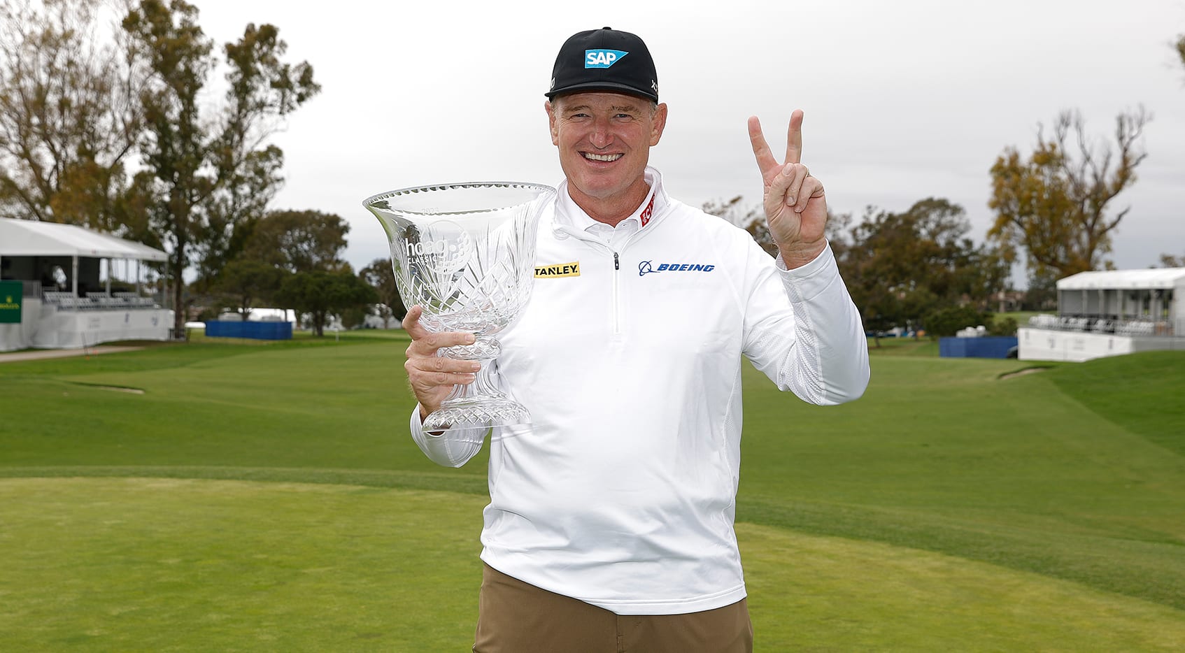 Ernie Els erases five-shot deficit to win Hoag Classic