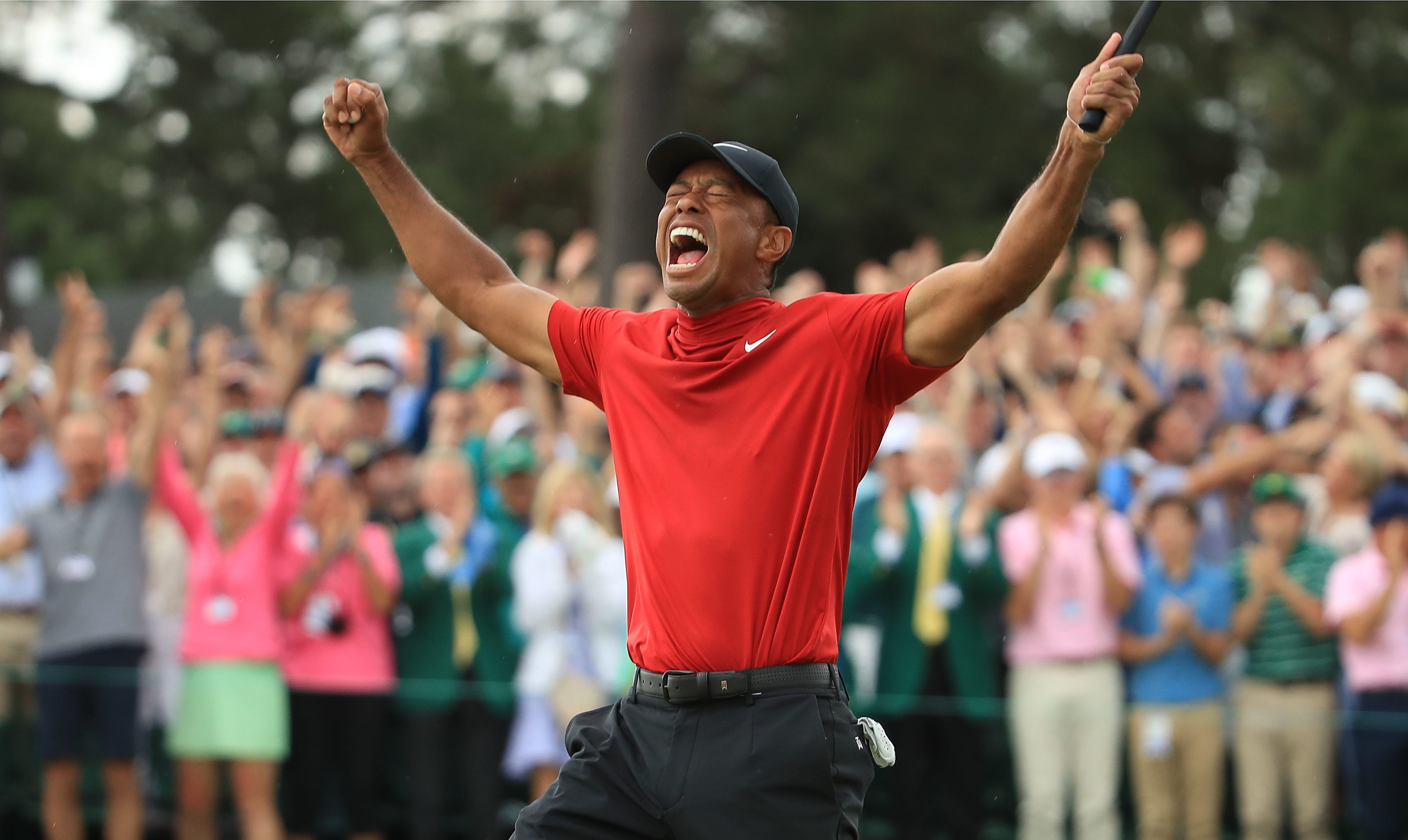 Tiger Woods at the Masters through the years PGA TOUR