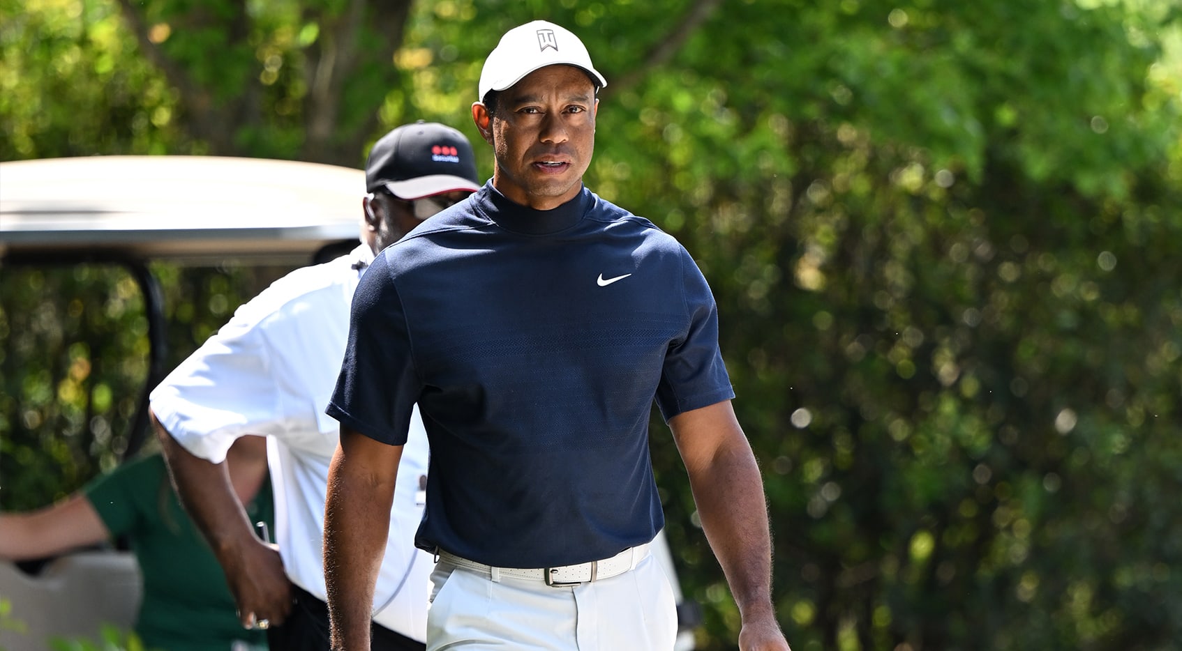 Tiger Woods ties Masters record for consecutive cuts made