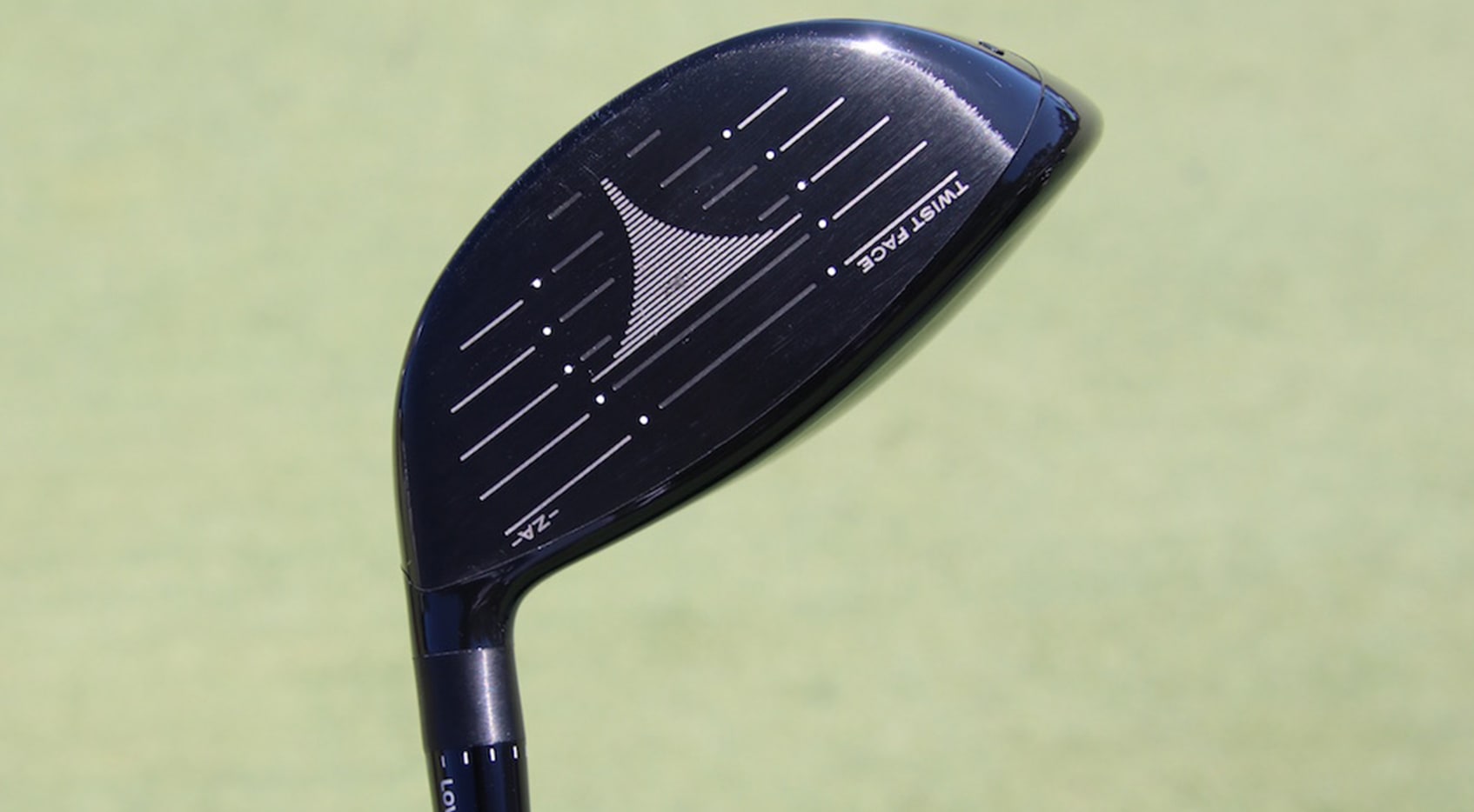 The face of Tommy Fleetwood's 13.5-degree BRNR Mini Driver. (GolfWRX)