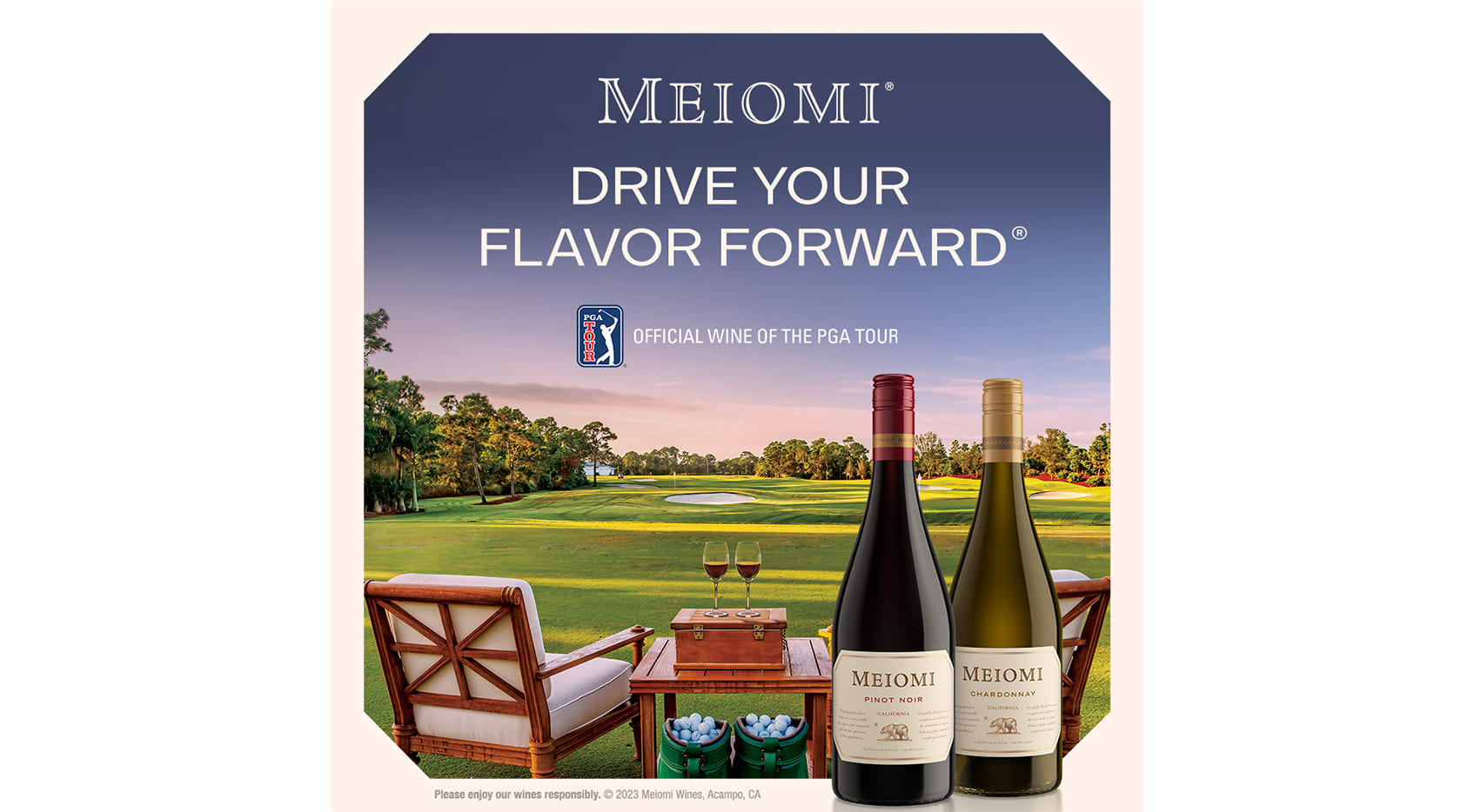 Meiomi Wines, PGA TOUR Announce MultiYear Extension
