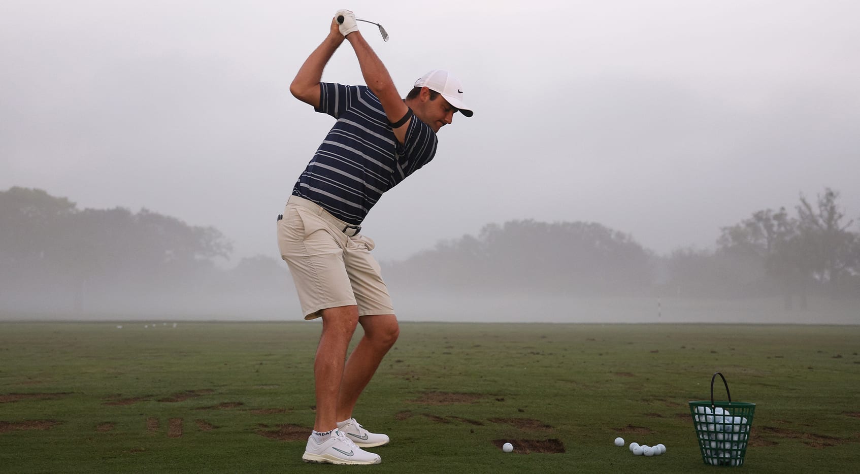 Scottie Scheffler to be micd up on practice range at ATandT Byron Nelson