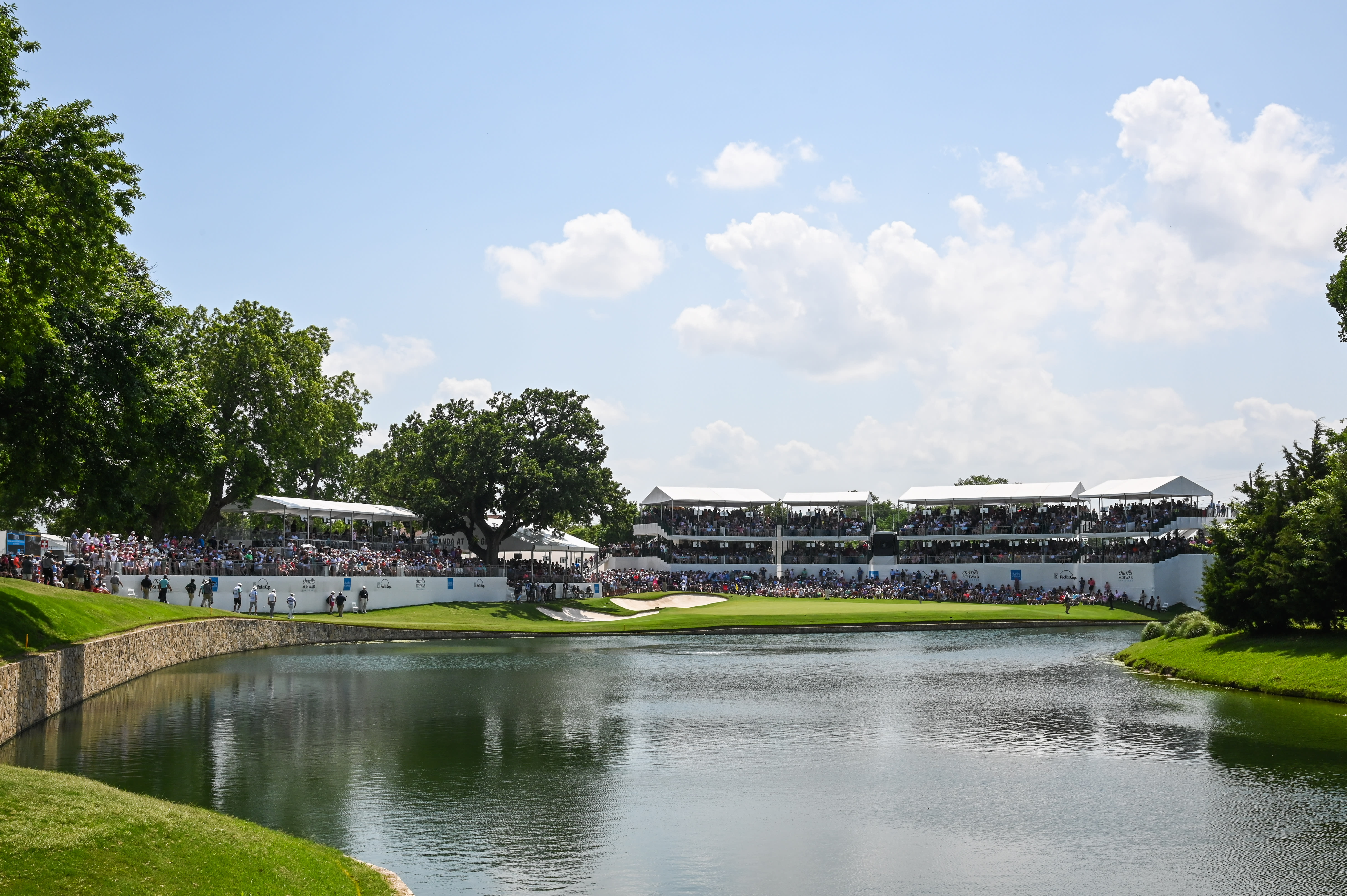 The 13th hole at Colonial Country Club in Fort Worth, Texas. (Ben Jared/PGA TOUR)