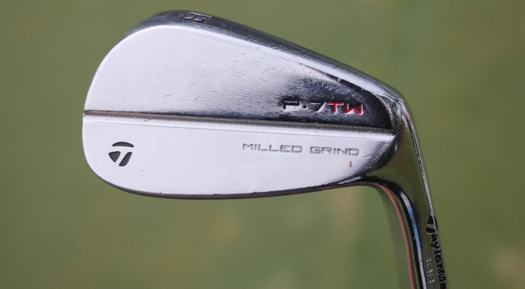 Scottie Scheffler's TaylorMade P7TW irons. (GolfWRX)