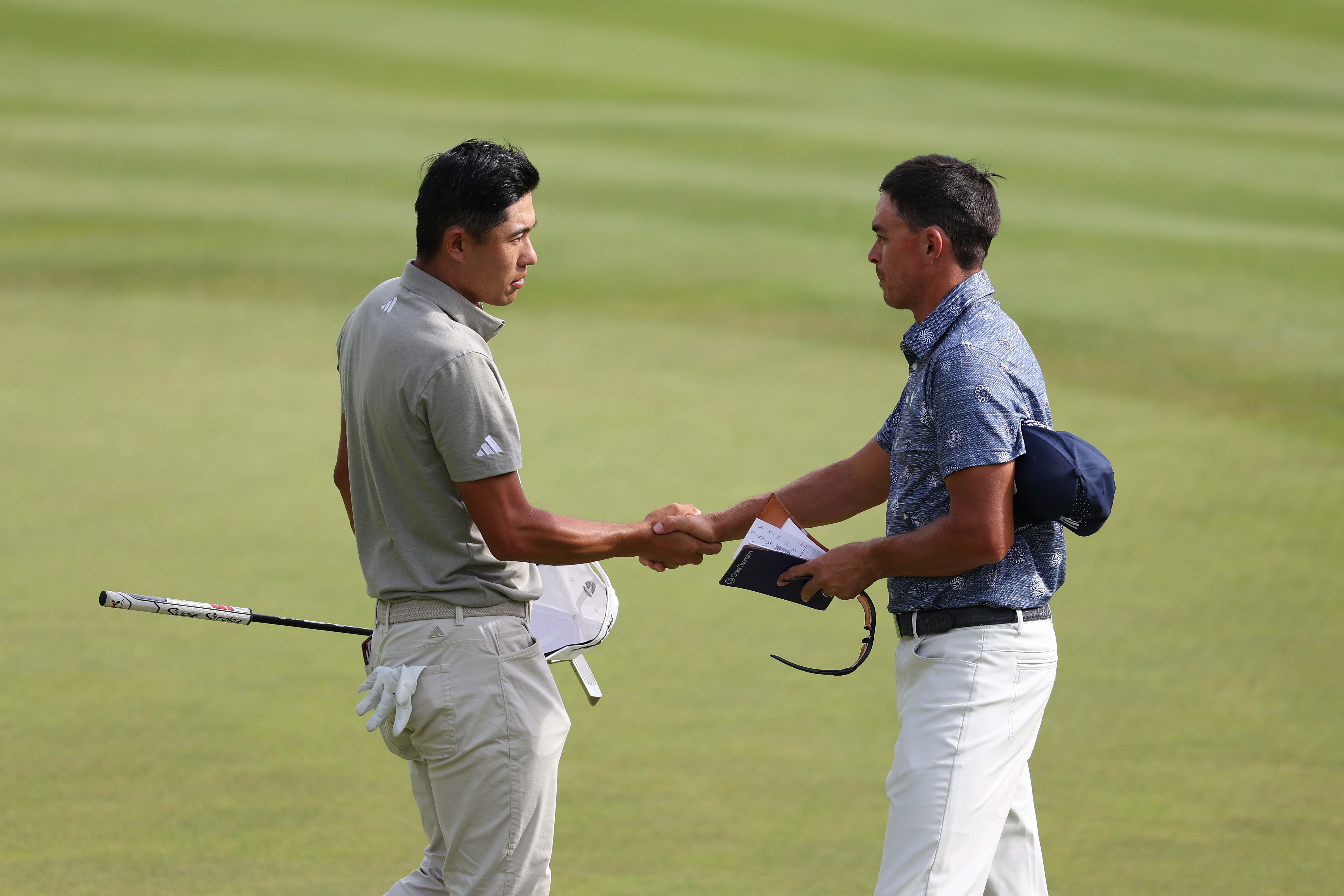 Rickie Fowler, Collin Morikawa cautiously in contention at the Rocket