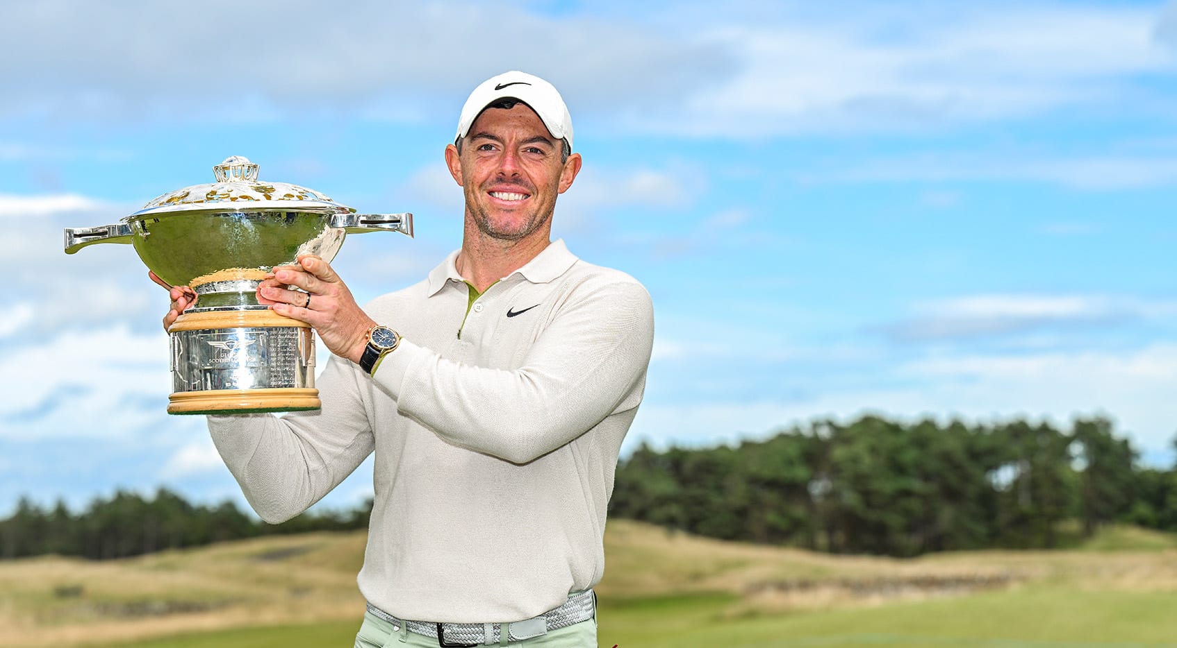 Rory McIlroy walks off Genesis Scottish Open with career 2-iron