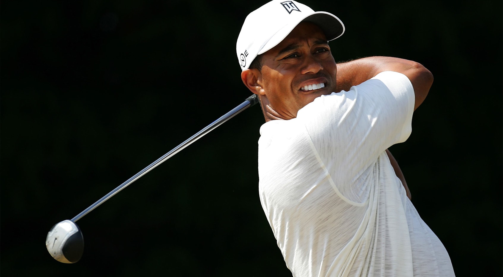 The clubs that Tiger Woods used to win the 2006 Open Championship at