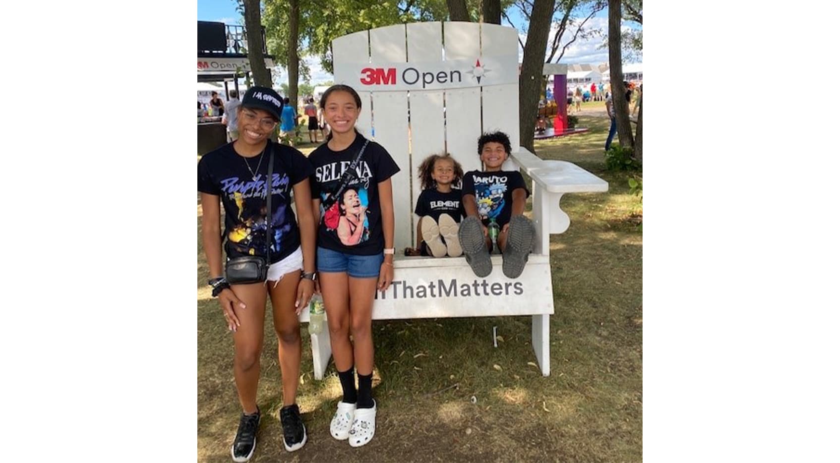 3Mgives hosted over 600 kids at the second annual Golf4All Day. (3M)